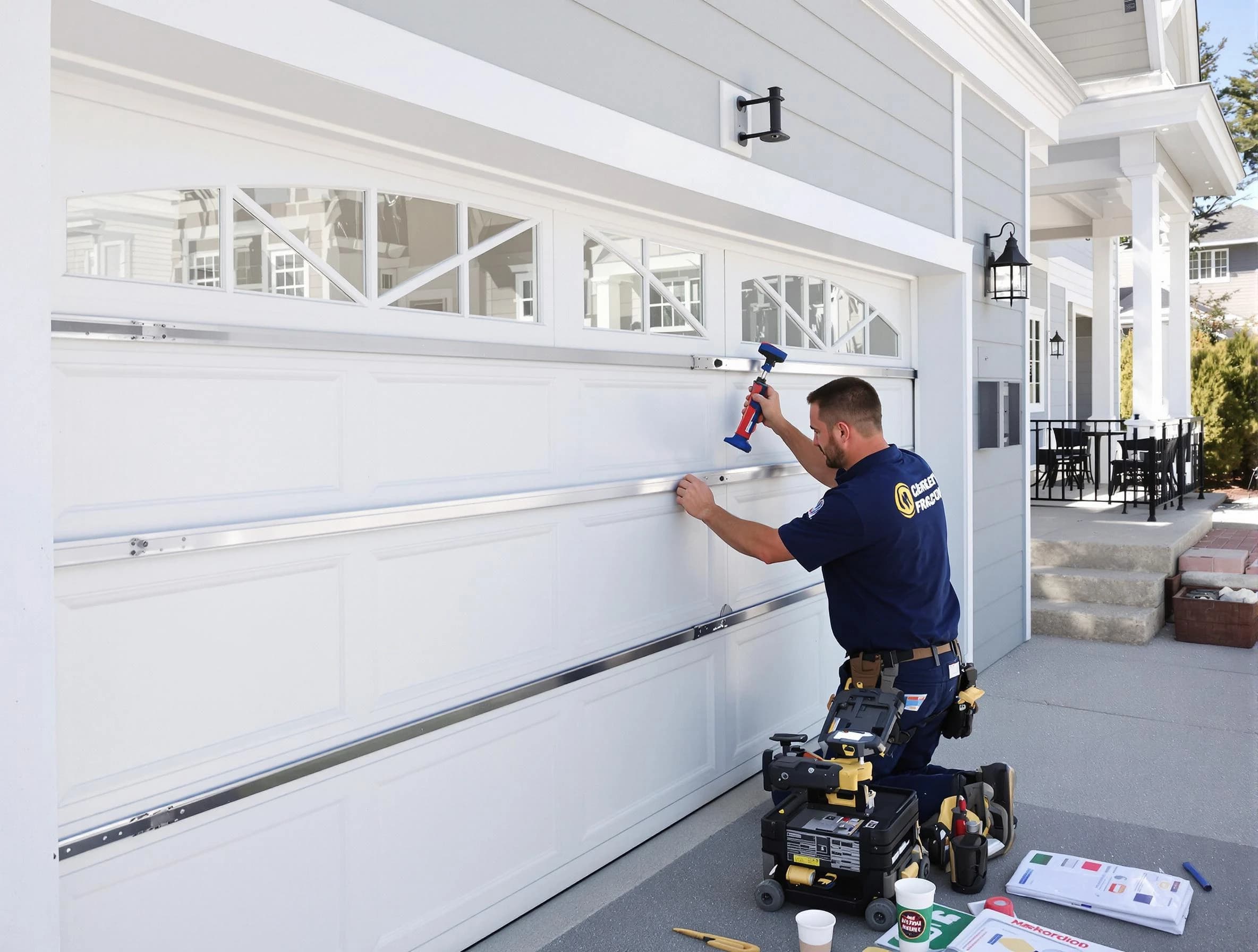 Professional garage door installation by Lake Forest Garage Door Repair in Lake Forest