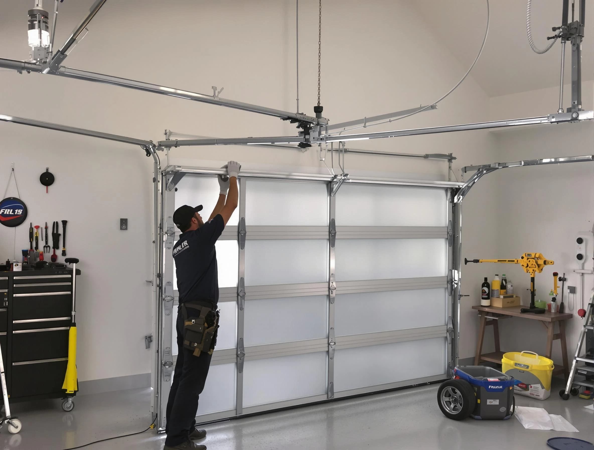 Lake Forest Garage Door Repair certified team performing precision garage door installation in Lake Forest