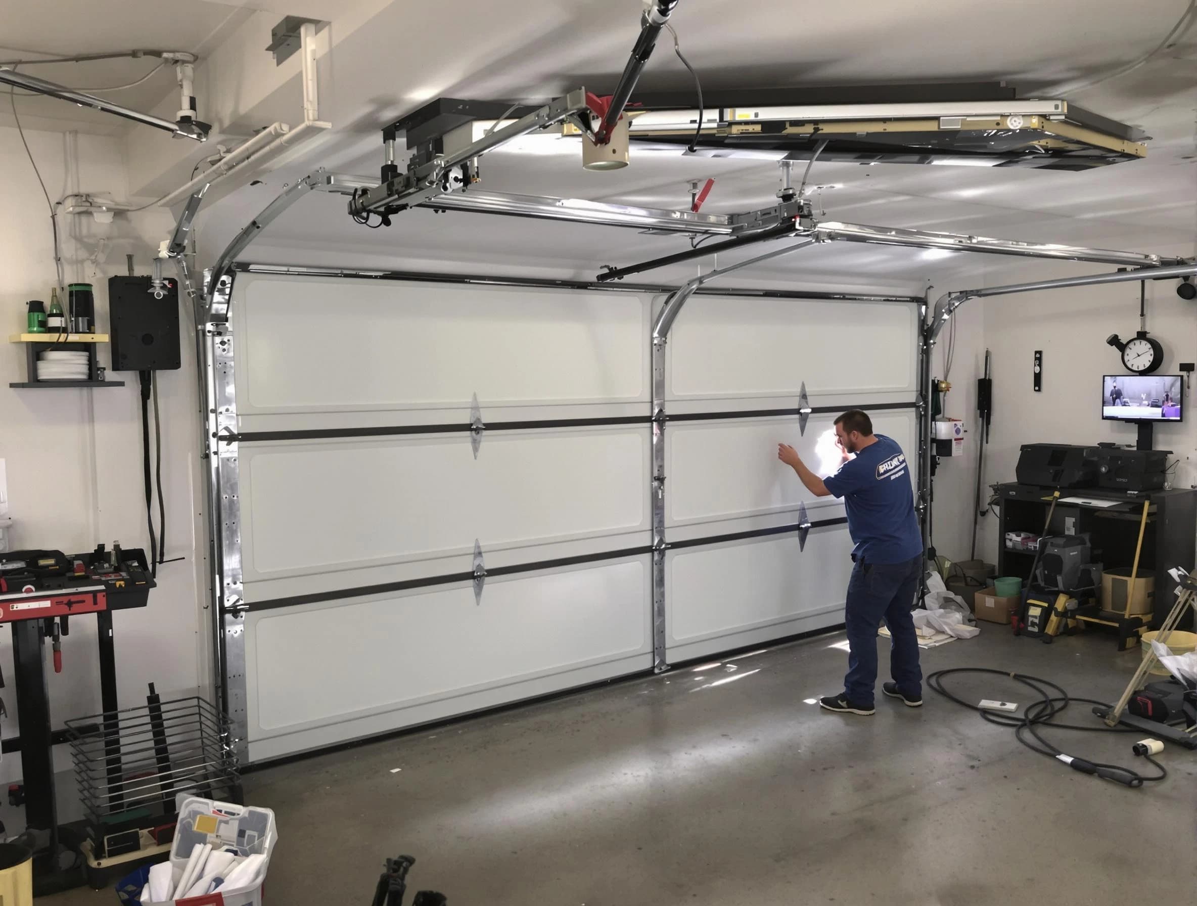 Professional garage door repair service by Lake Forest Garage Door Repair in Lake Forest