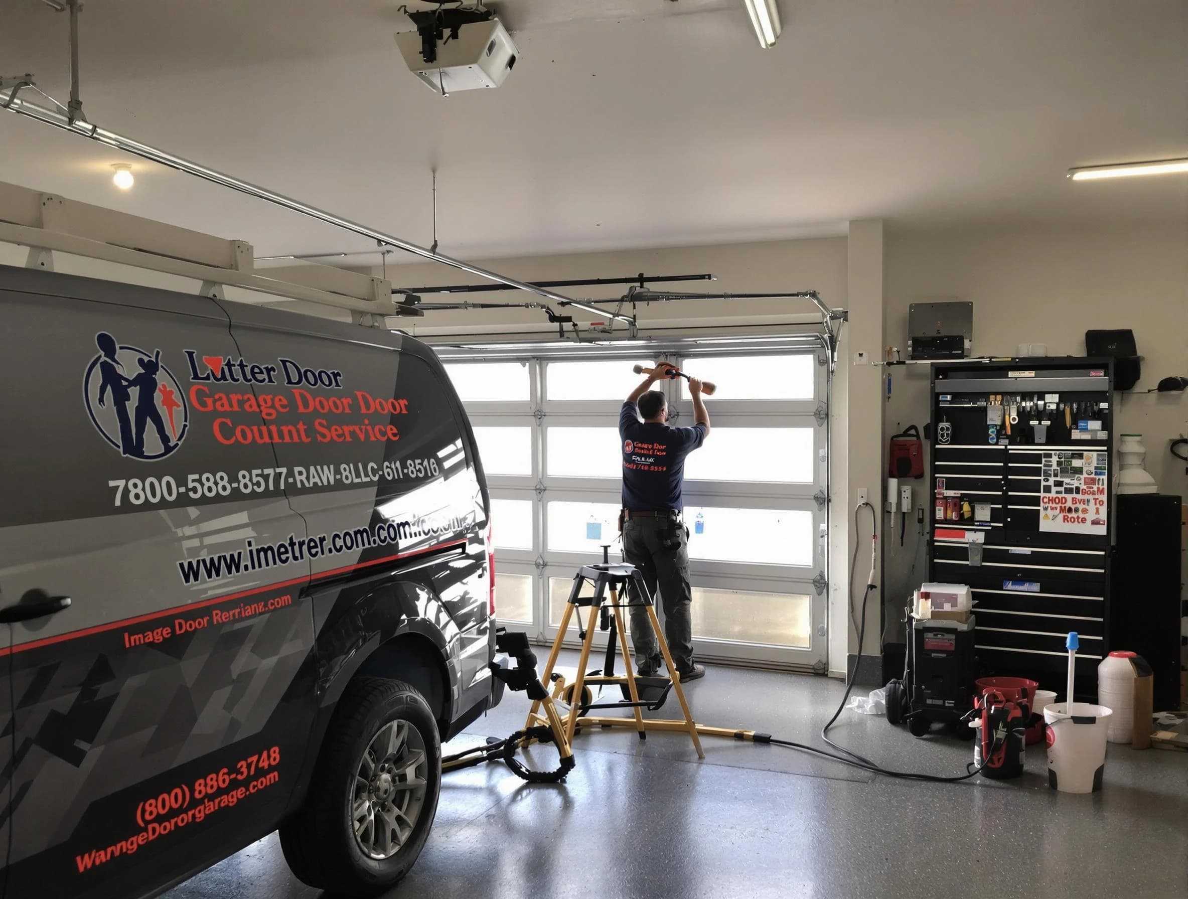 Lake Forest Garage Door Repair rapid response team performing same-day repair in Lake Forest